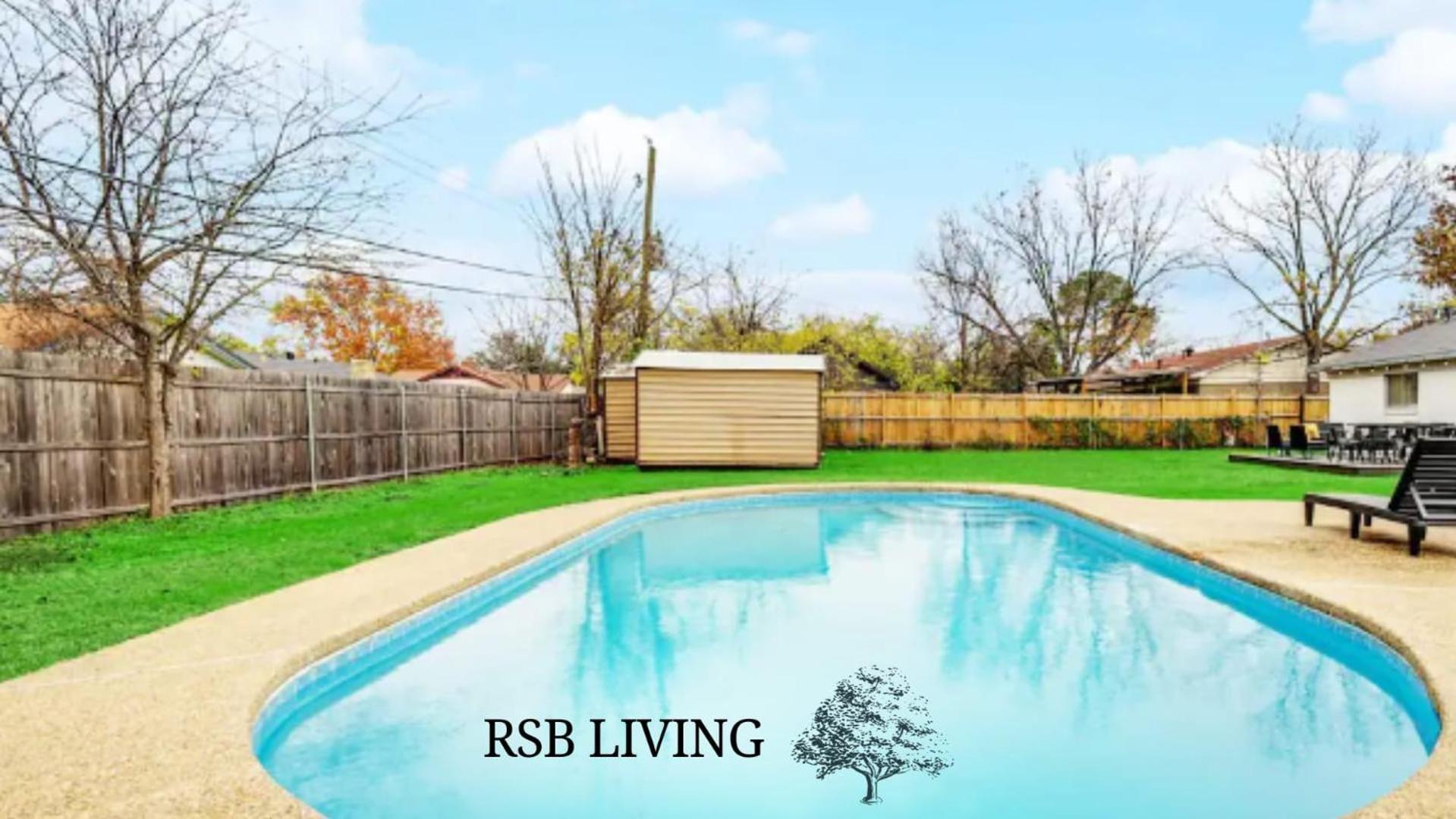 Upscale 3Br 2Ba Cozy Holiday Home With Pool & Grill North Richland Hills Exterior photo