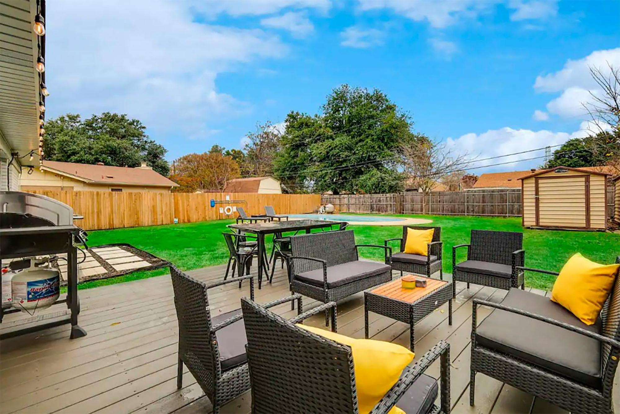 Upscale 3Br 2Ba Cozy Holiday Home With Pool & Grill North Richland Hills Exterior photo