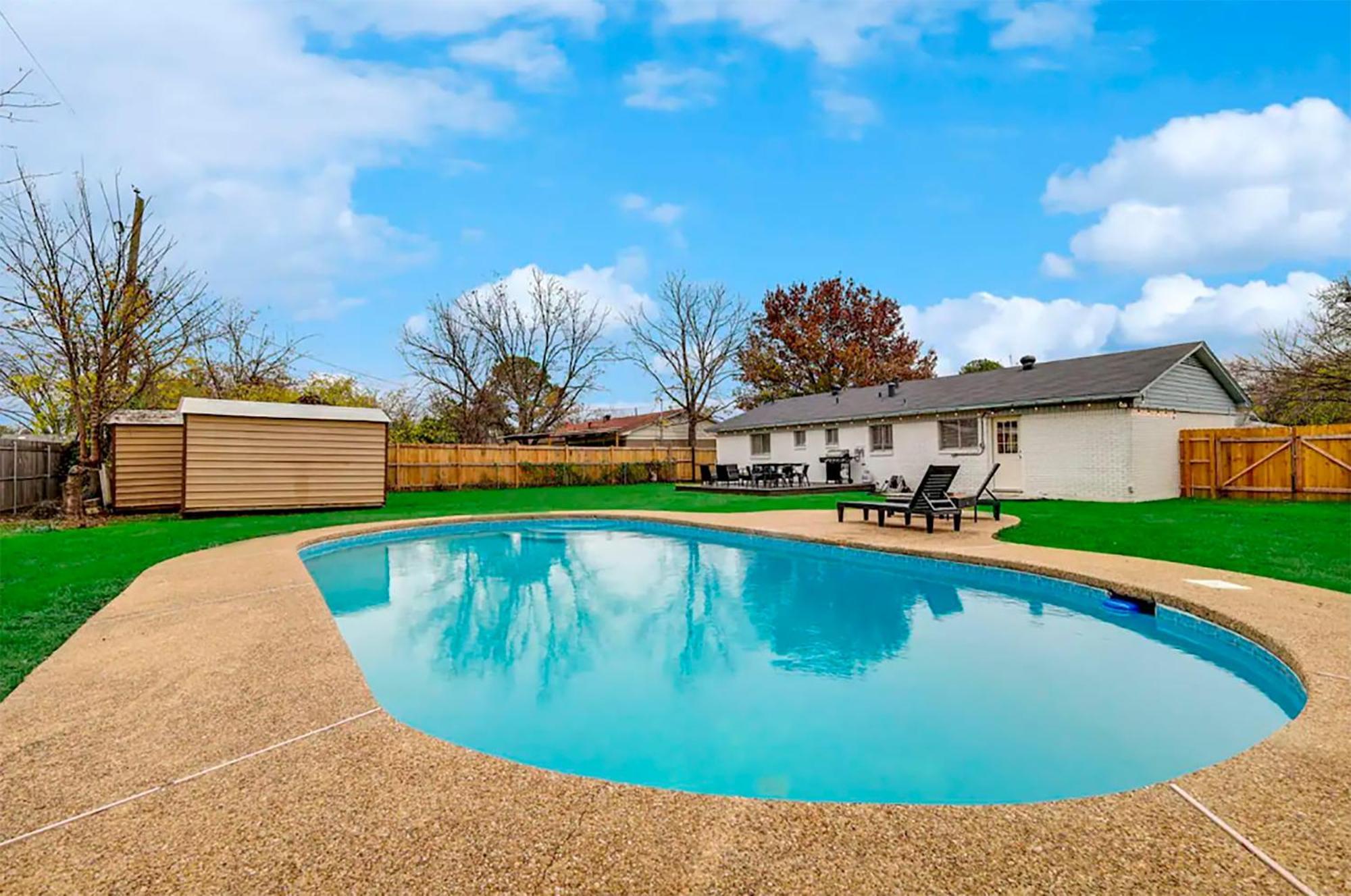 Upscale 3Br 2Ba Cozy Holiday Home With Pool & Grill North Richland Hills Exterior photo