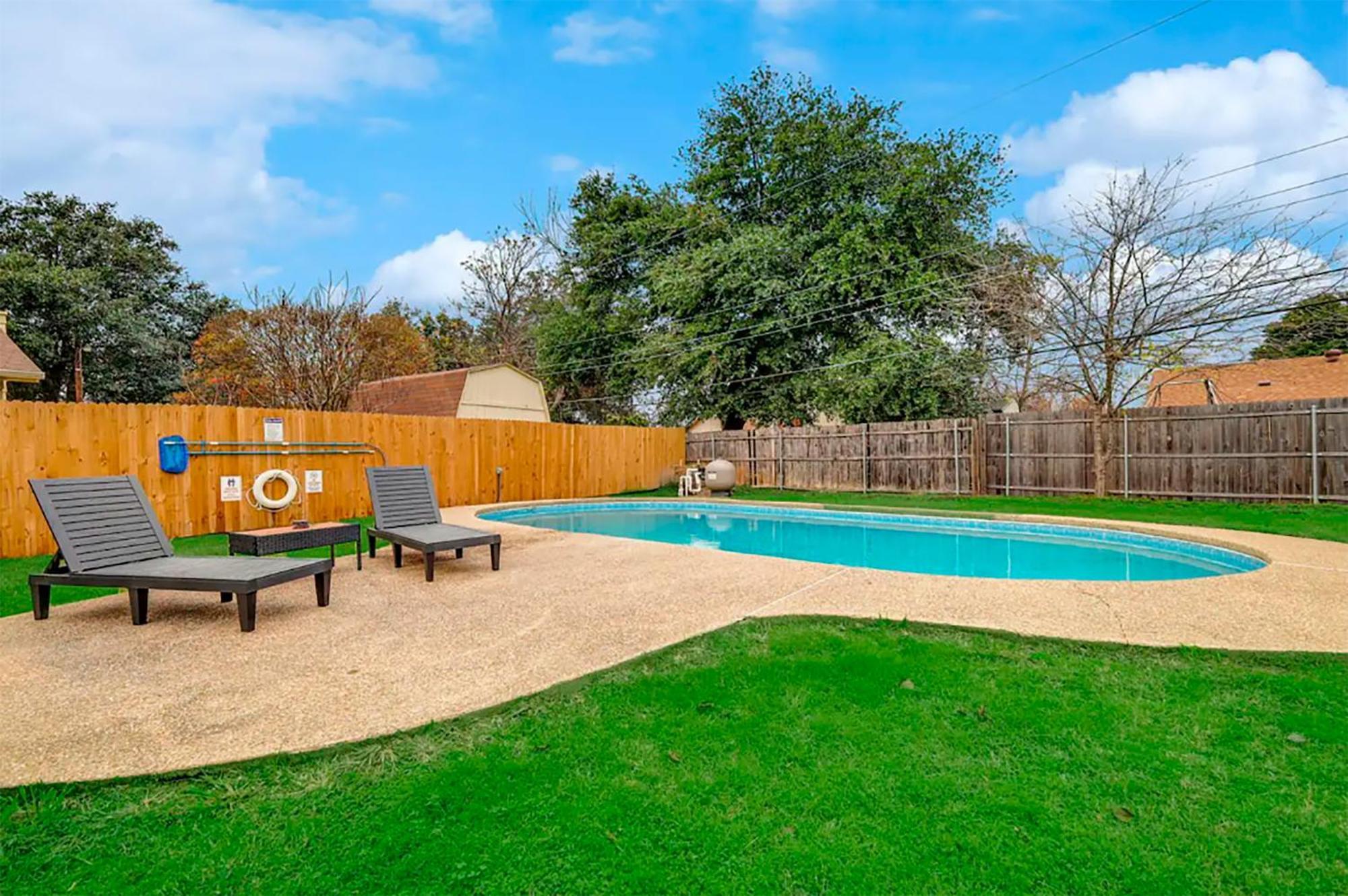 Upscale 3Br 2Ba Cozy Holiday Home With Pool & Grill North Richland Hills Exterior photo
